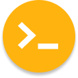 A python symbol enclosed in a yellow circle, representing contract driven development.